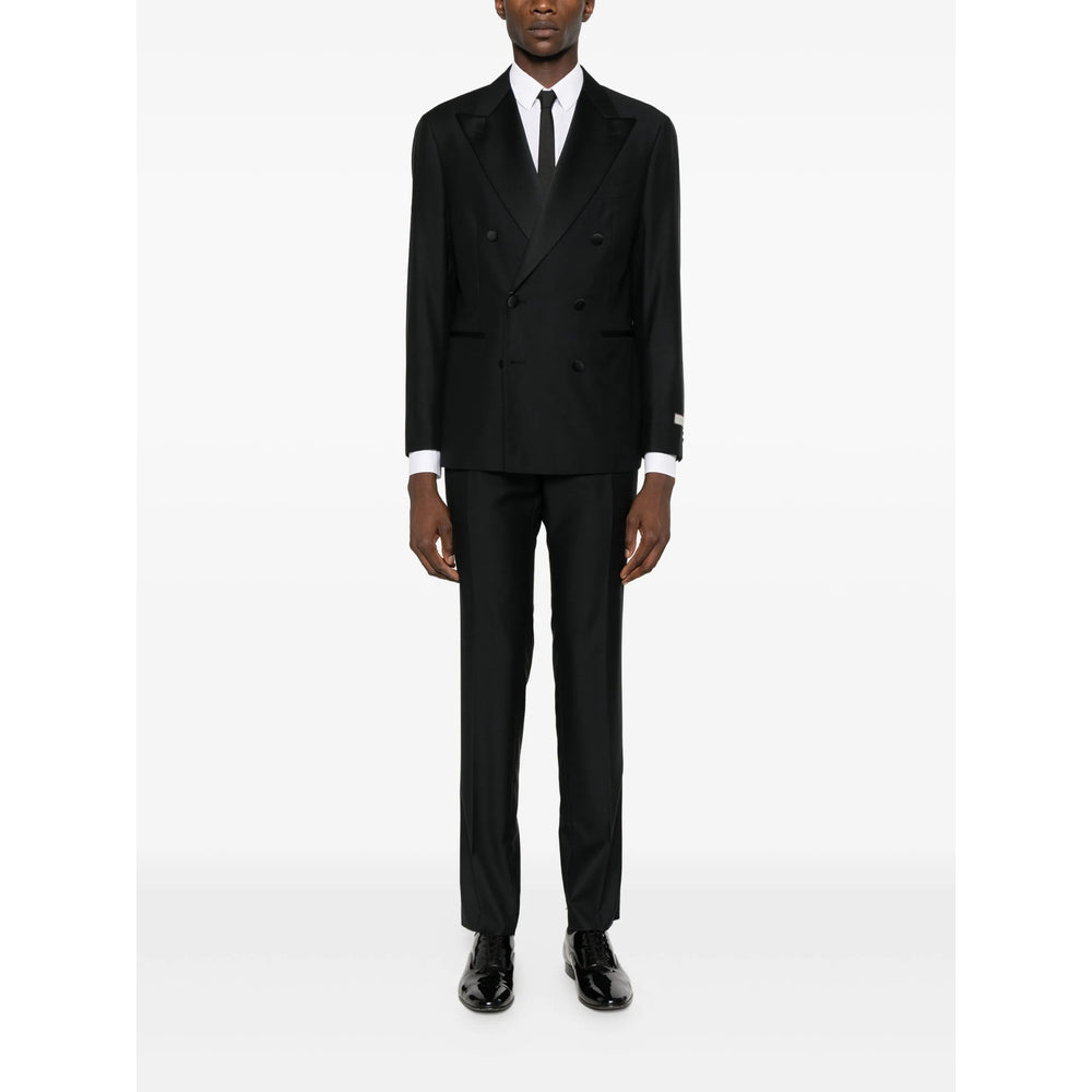 Double-breasted Peak Lapel Jacket