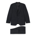 Dark Blue Notched Lapel Jacket