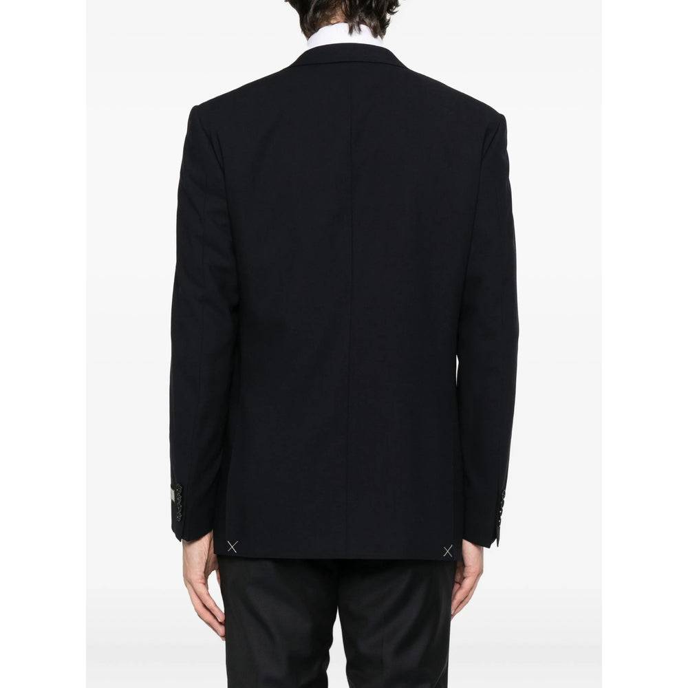 Dark Wool Two-button Jacket