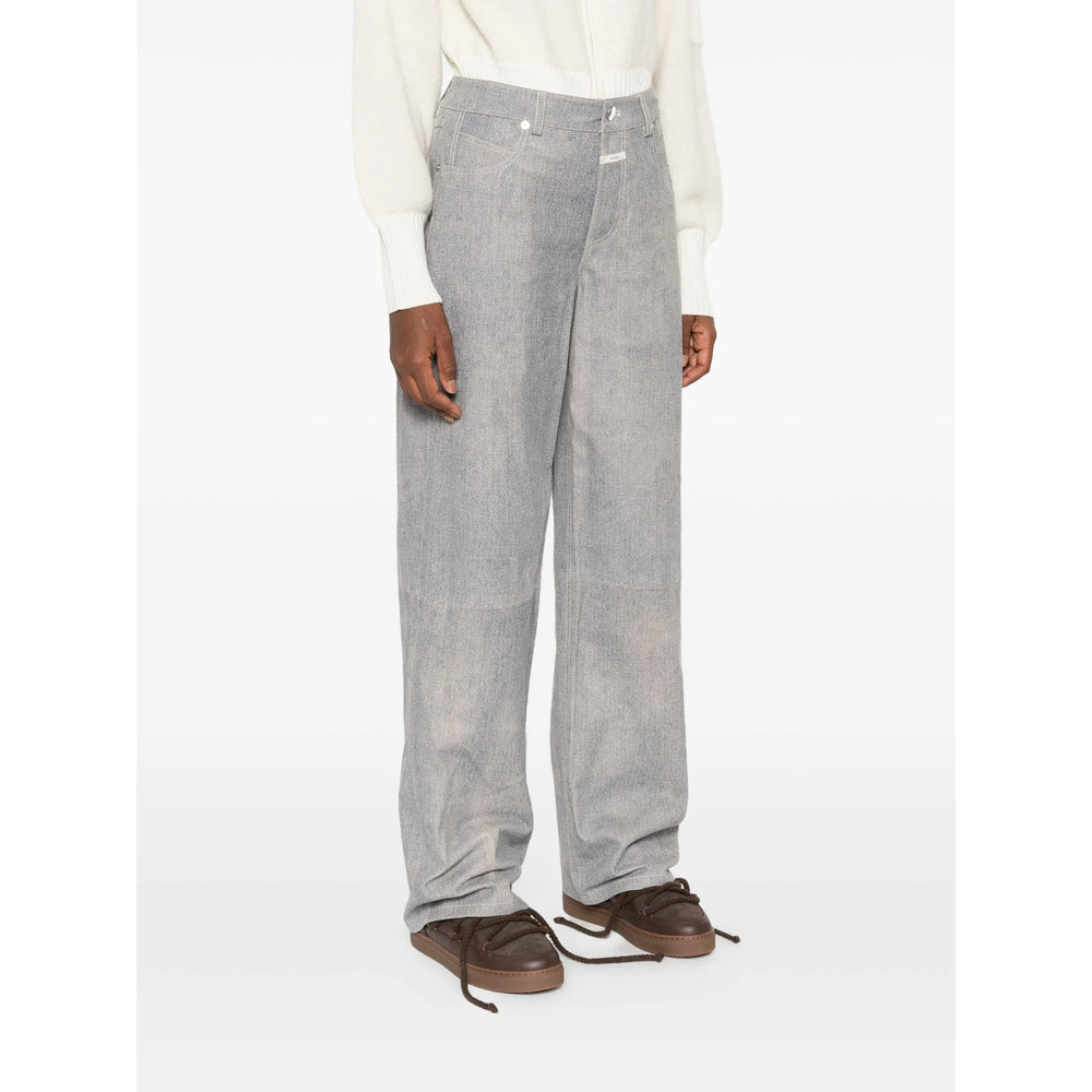 Straight Line Lambswool Pant