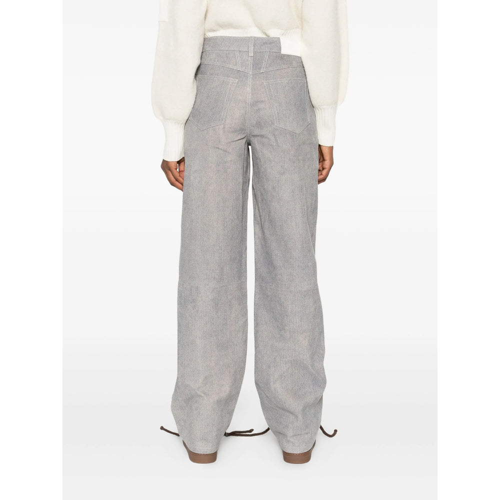 Straight Line Lambswool Pant