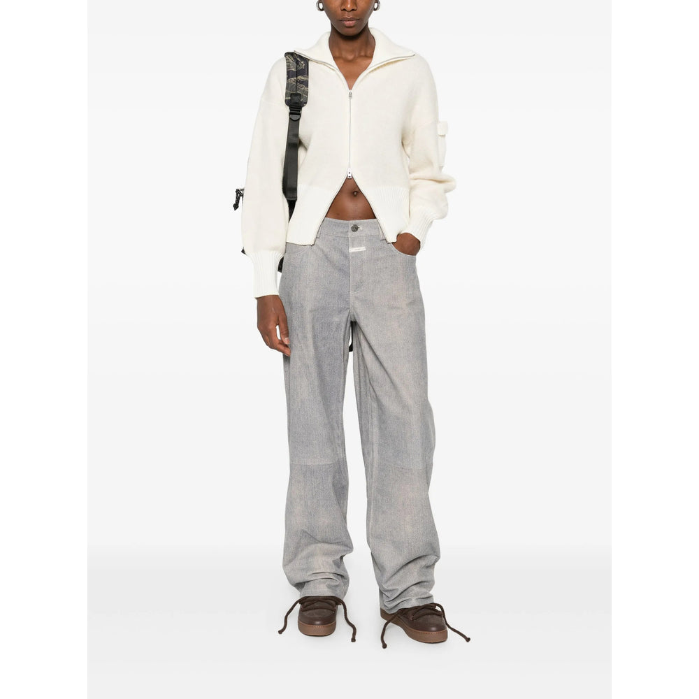 Straight Line Lambswool Pant
