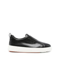 Calf Leather Heel Pull Slip