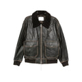 Lambskin Shearling Zip Jacket