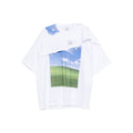 Crisp White Graphic Layer Tee