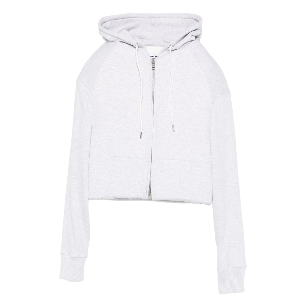 Streamlined Grey Hooded Jacket