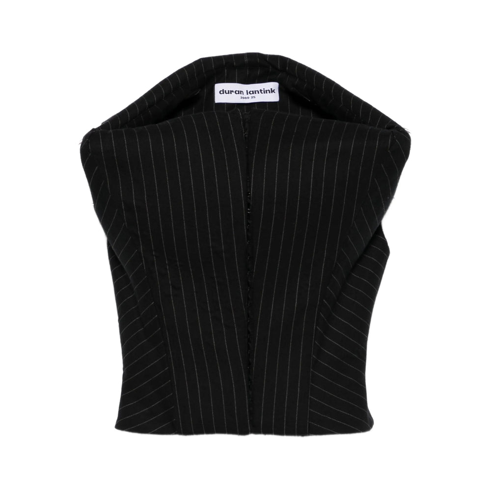 Timeless Pinstripe Crop Top