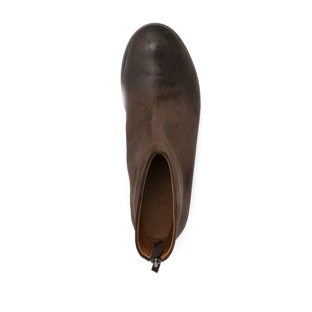 Earthy Suede Ankle Boot