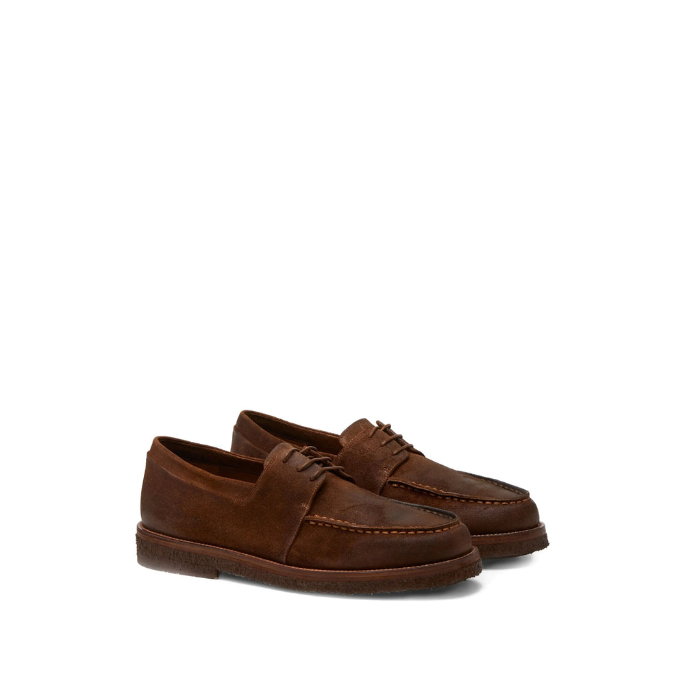 Cognac Brown Lace Upper