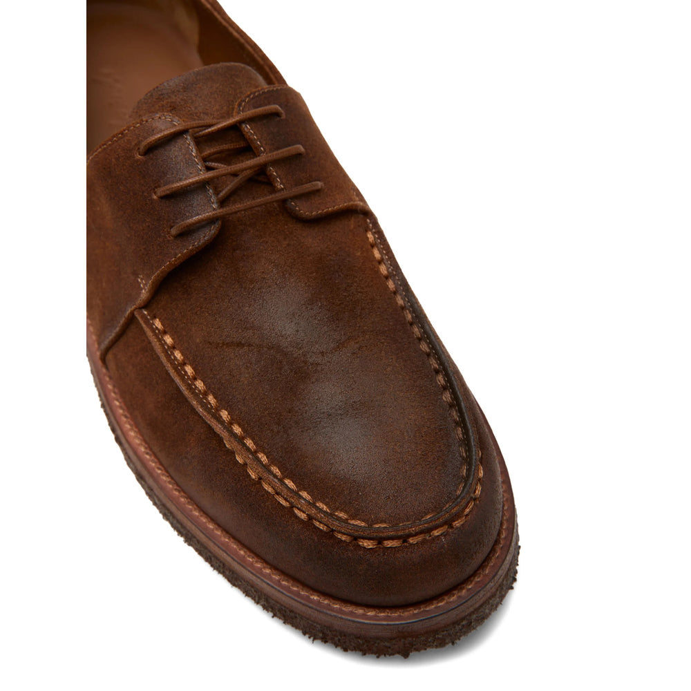 Cognac Brown Lace Upper