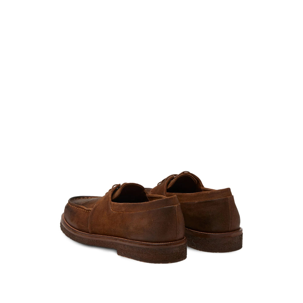 Cognac Brown Lace Upper