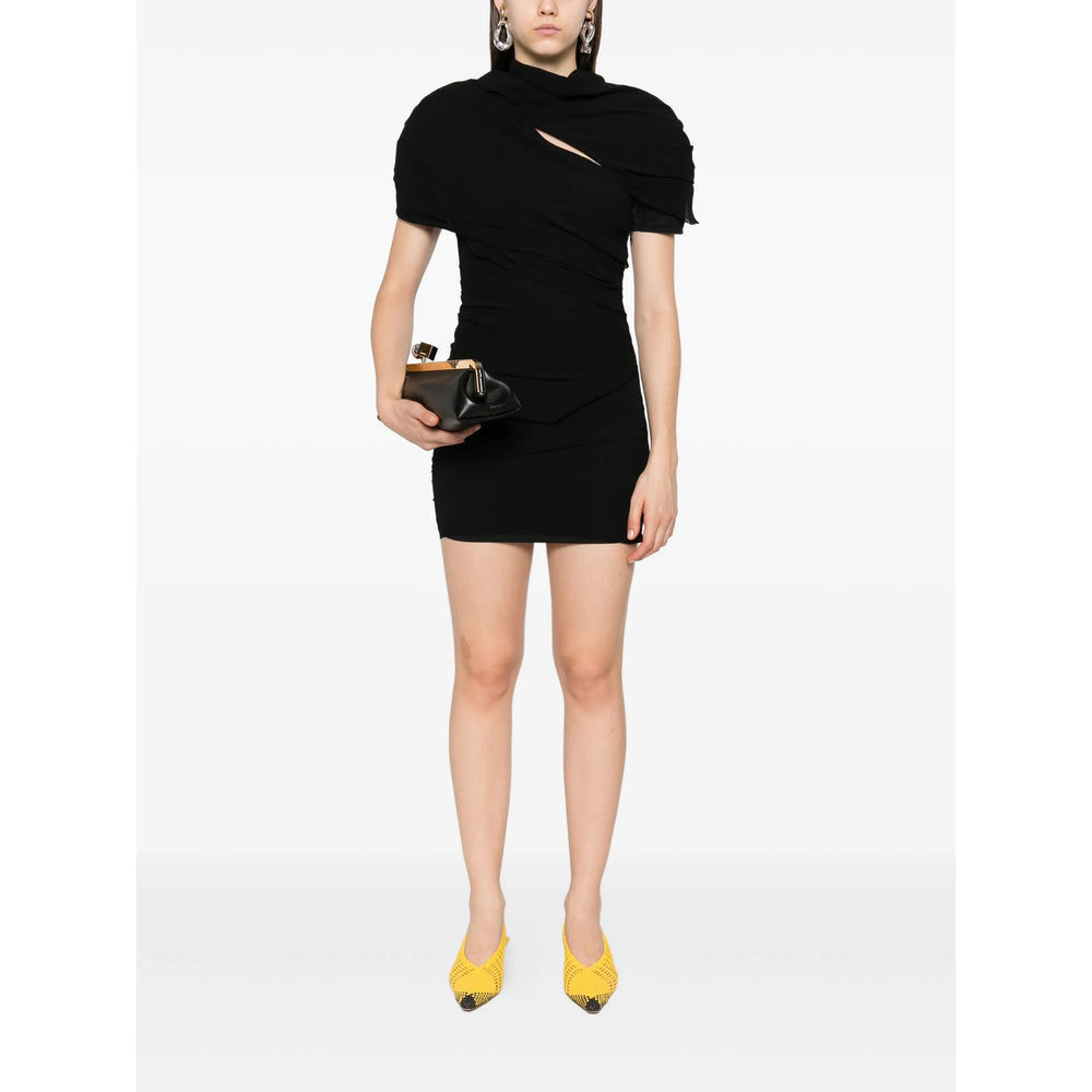Sleek Back Drape Top