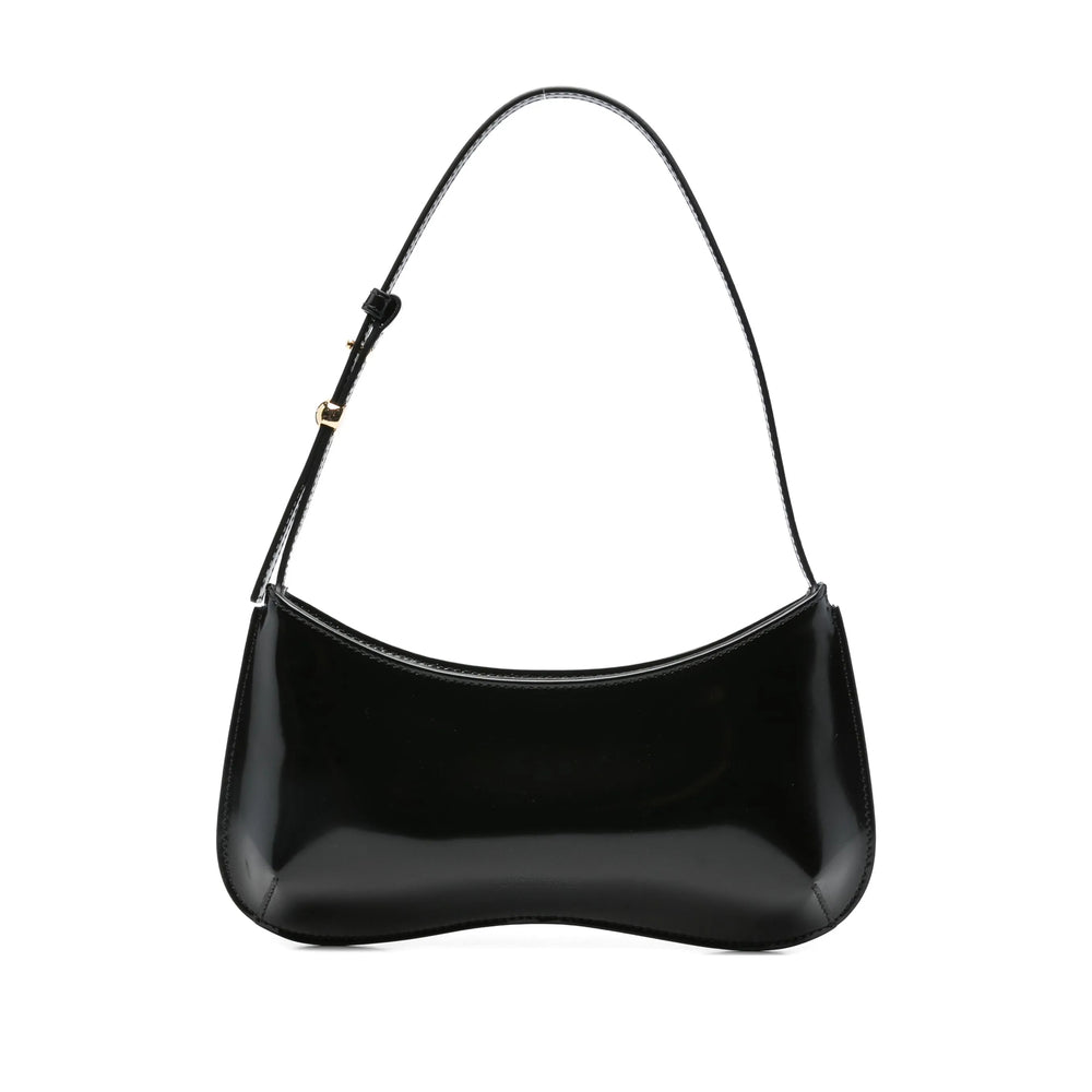 Slender Calf Leather Shoulder Bag