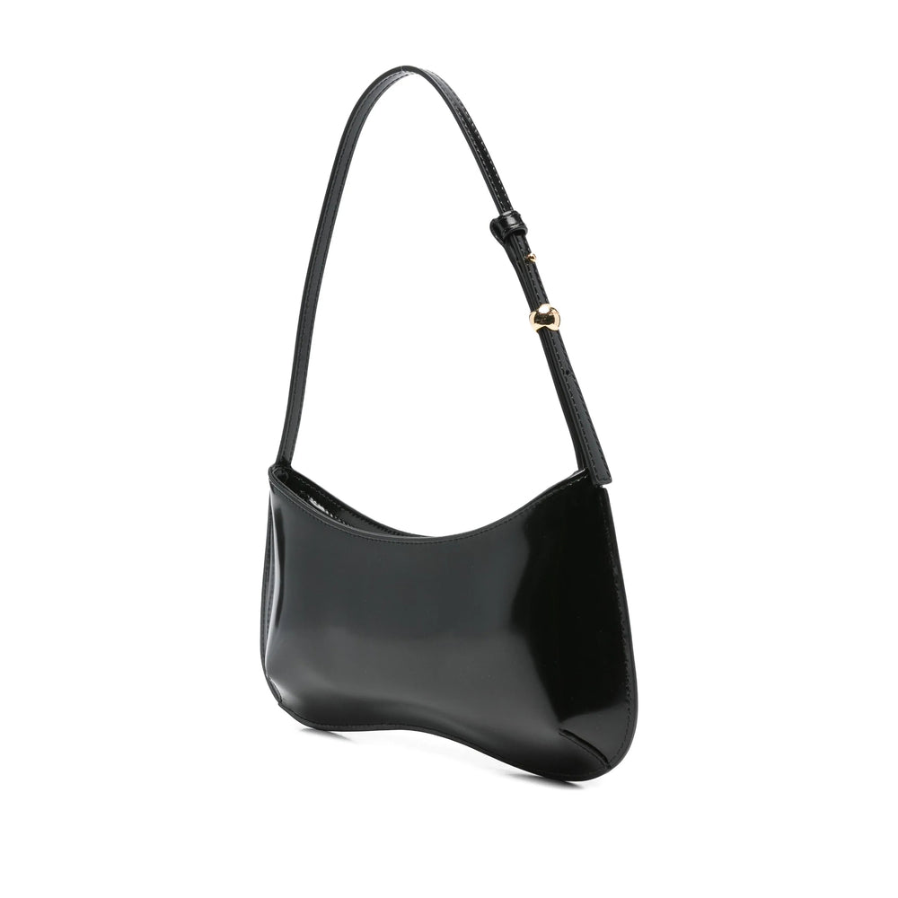 Slender Calf Leather Shoulder Bag