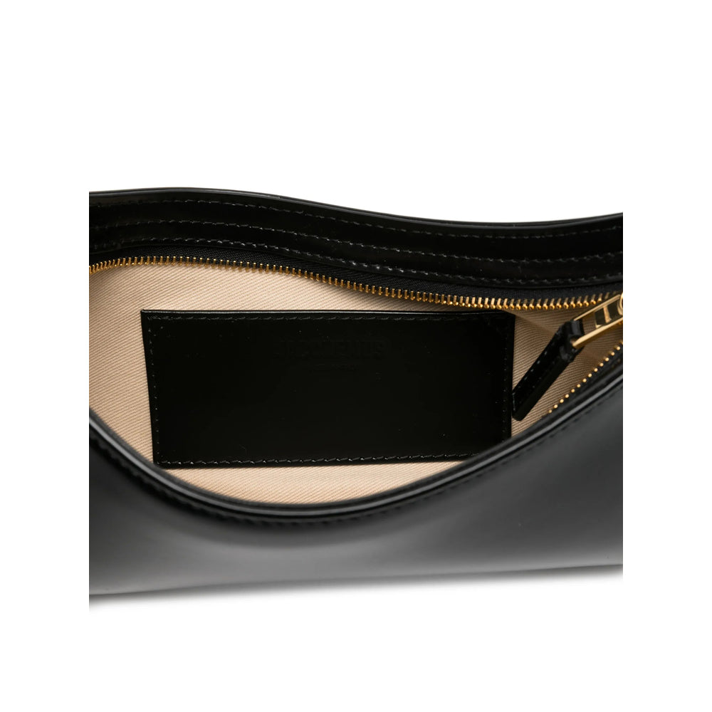 Slender Calf Leather Shoulder Bag