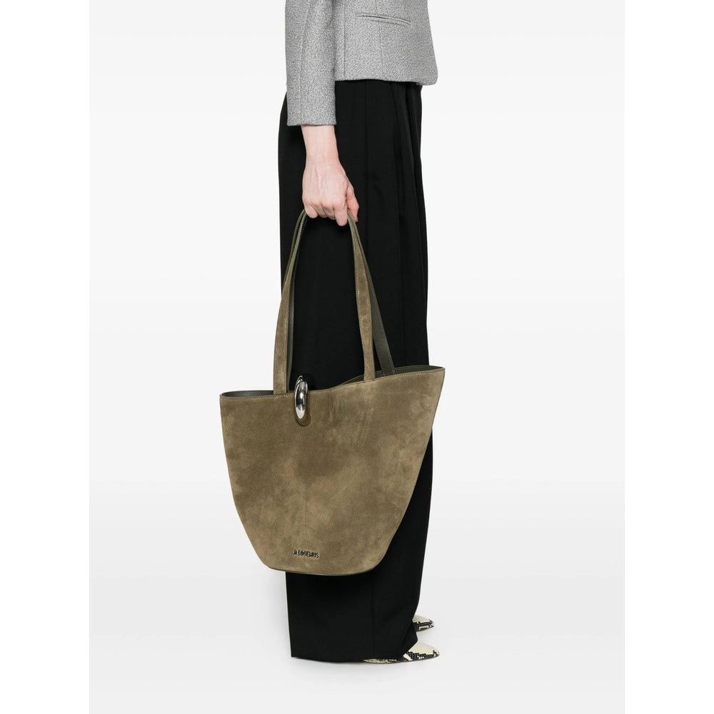 Rugged Suede Hand Carrier