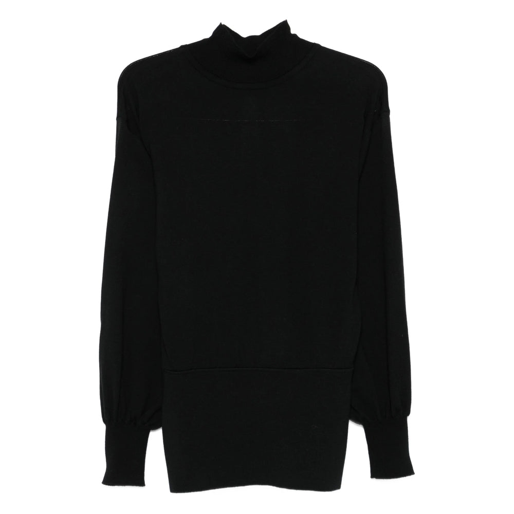 Merino Blend V-neck Top