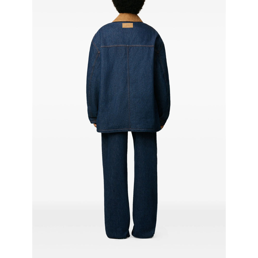 Corduroy Button-down Shirt