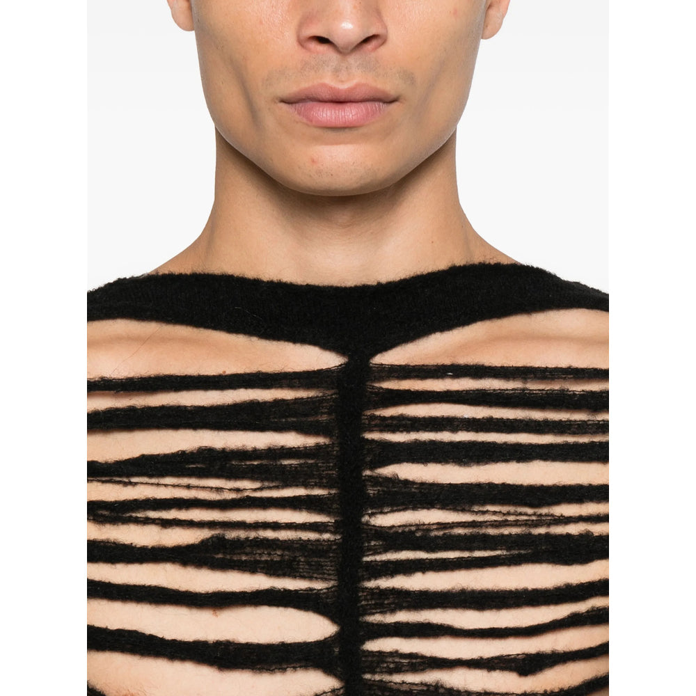 Cutout Polyamide Sweater