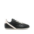 Black Leather Lace Boot