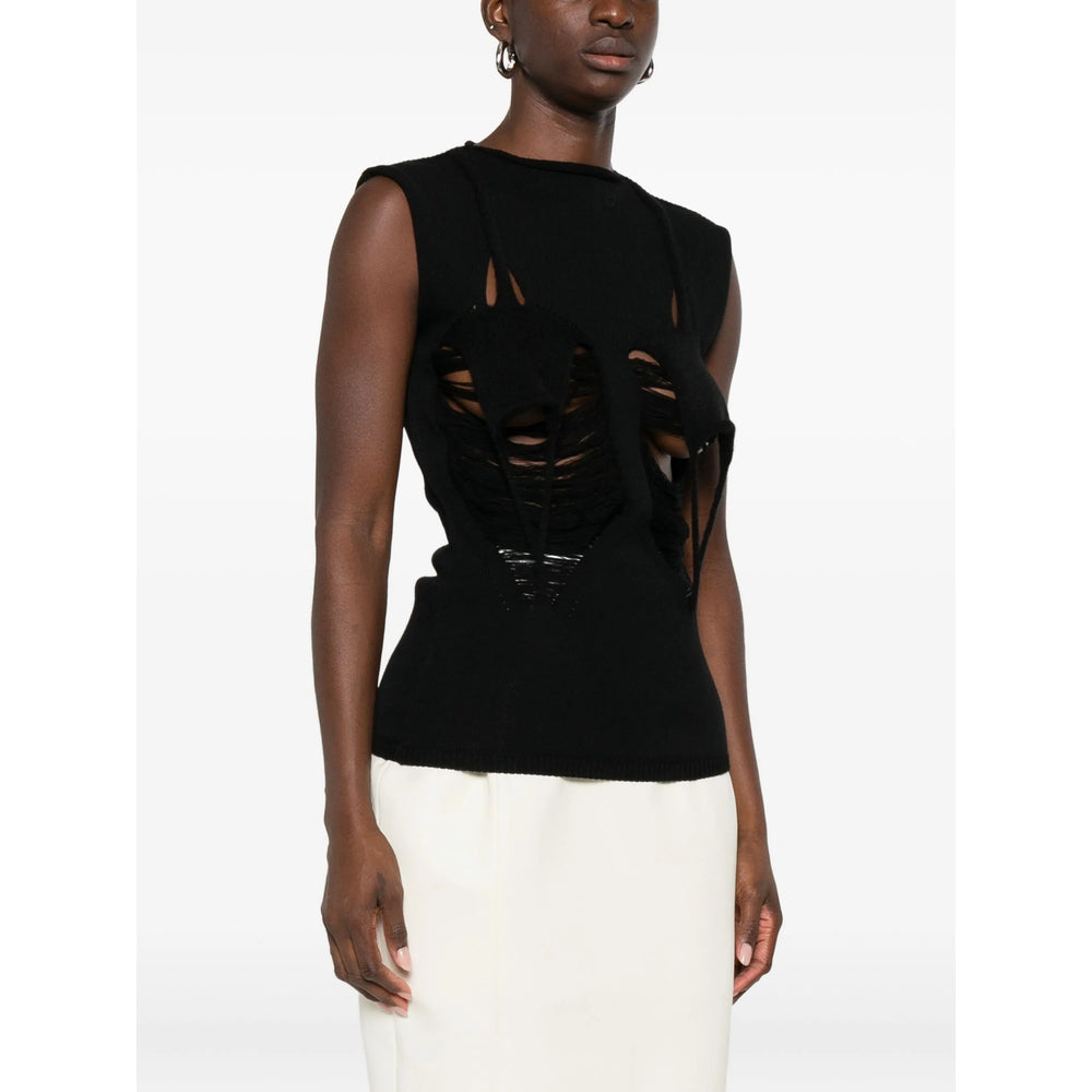 Ribbed Wool Top