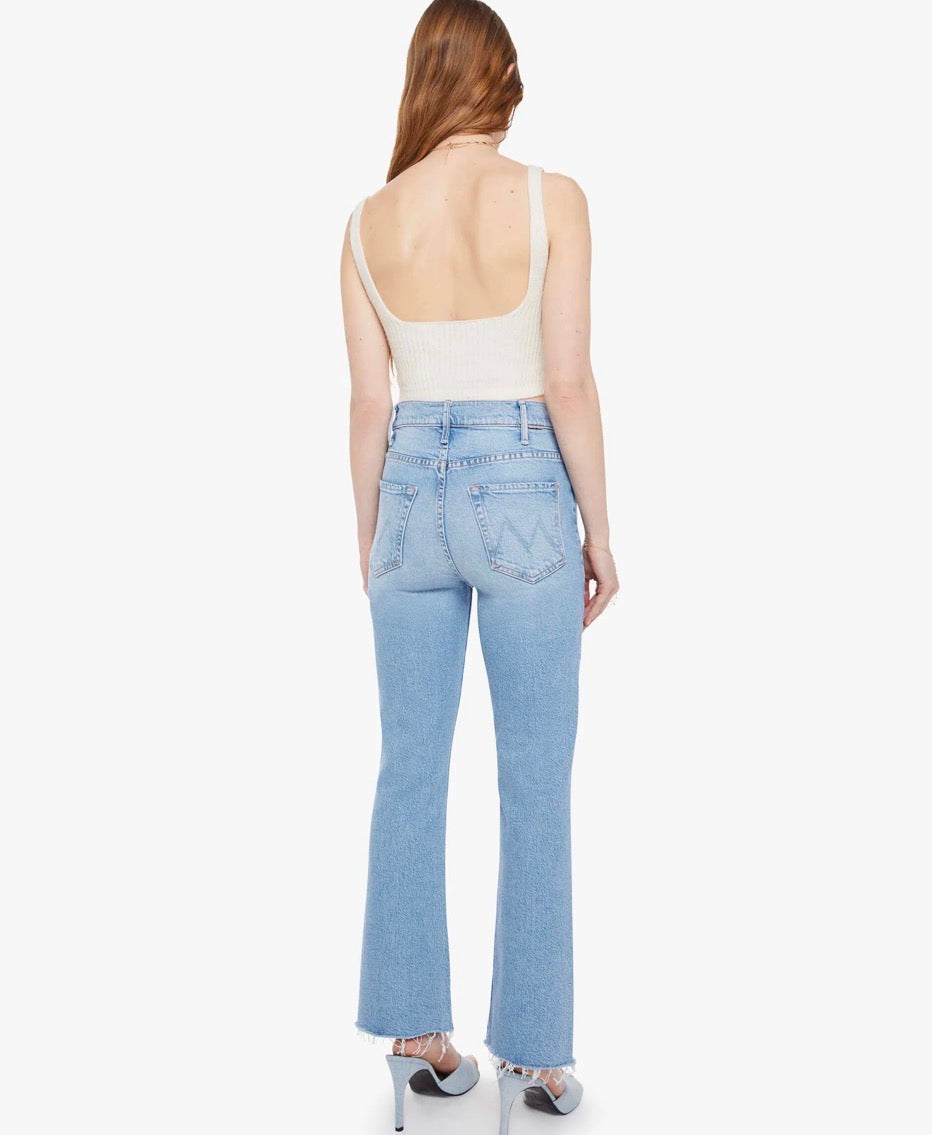 Mother Denim Hustler Ankle Fray