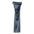 Grey Drape Top
