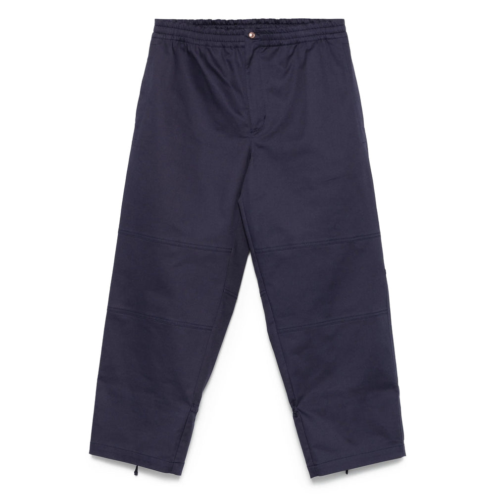 Cropped Elastic Waist Pant