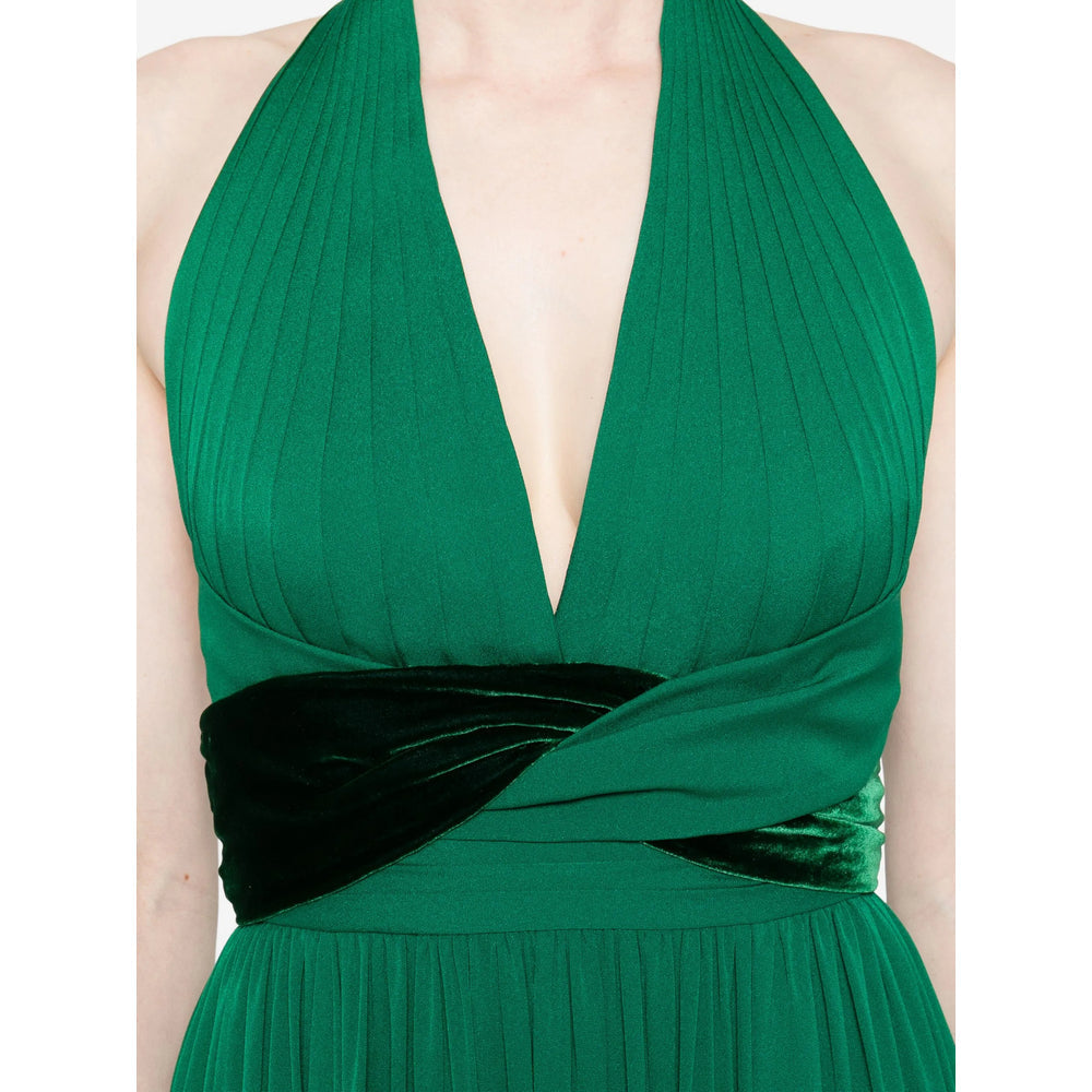 Silk Velvet A-line Skirt
