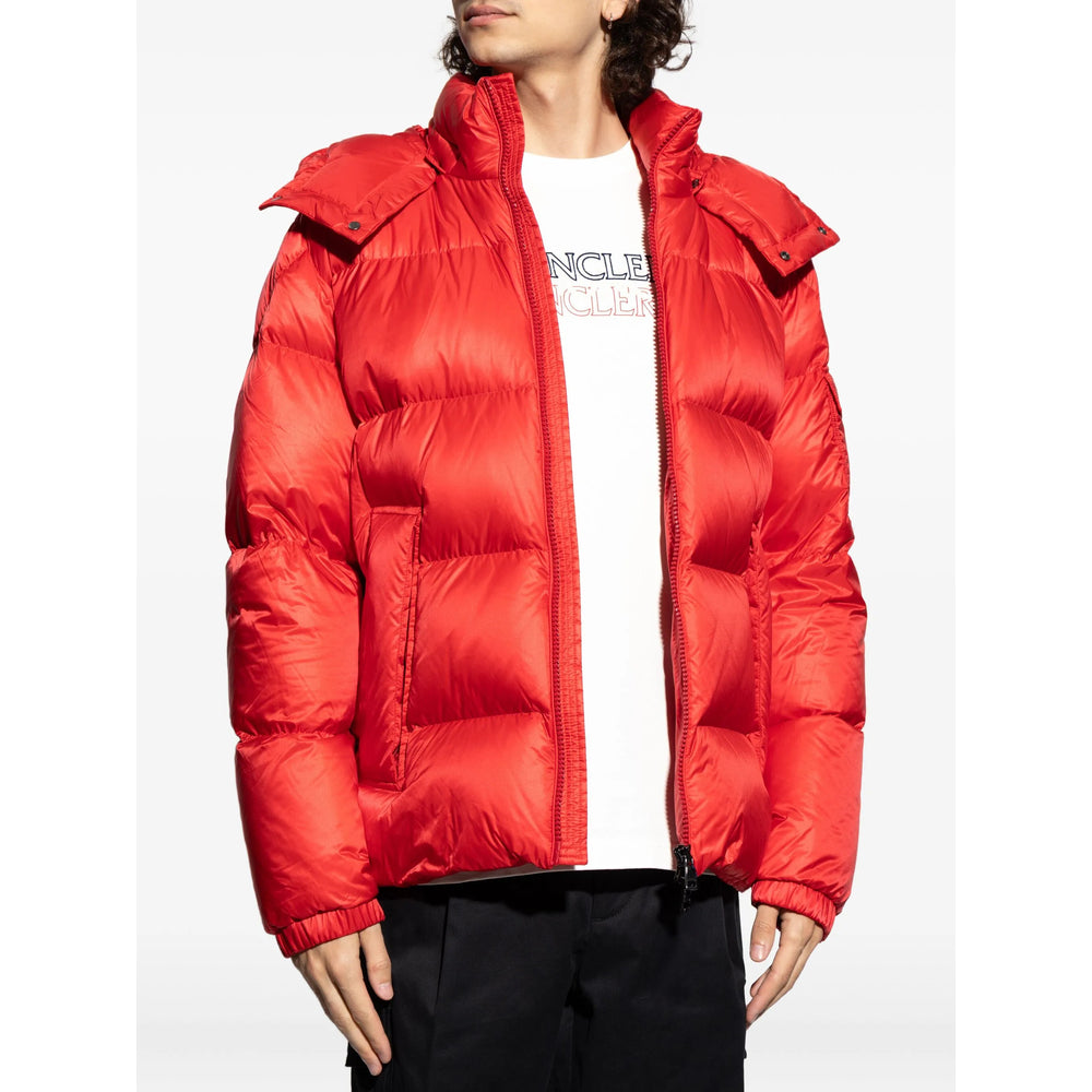 Red Quilted Storm Jacket