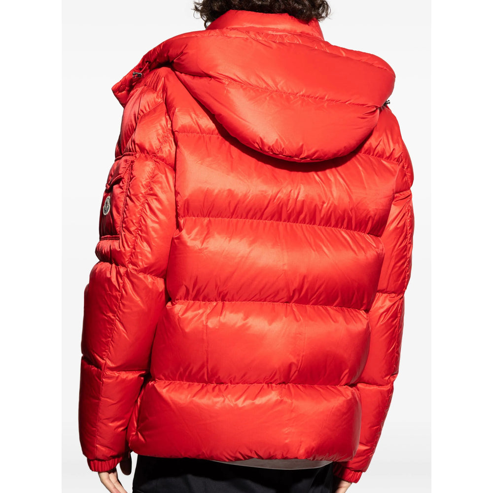 Red Quilted Storm Jacket