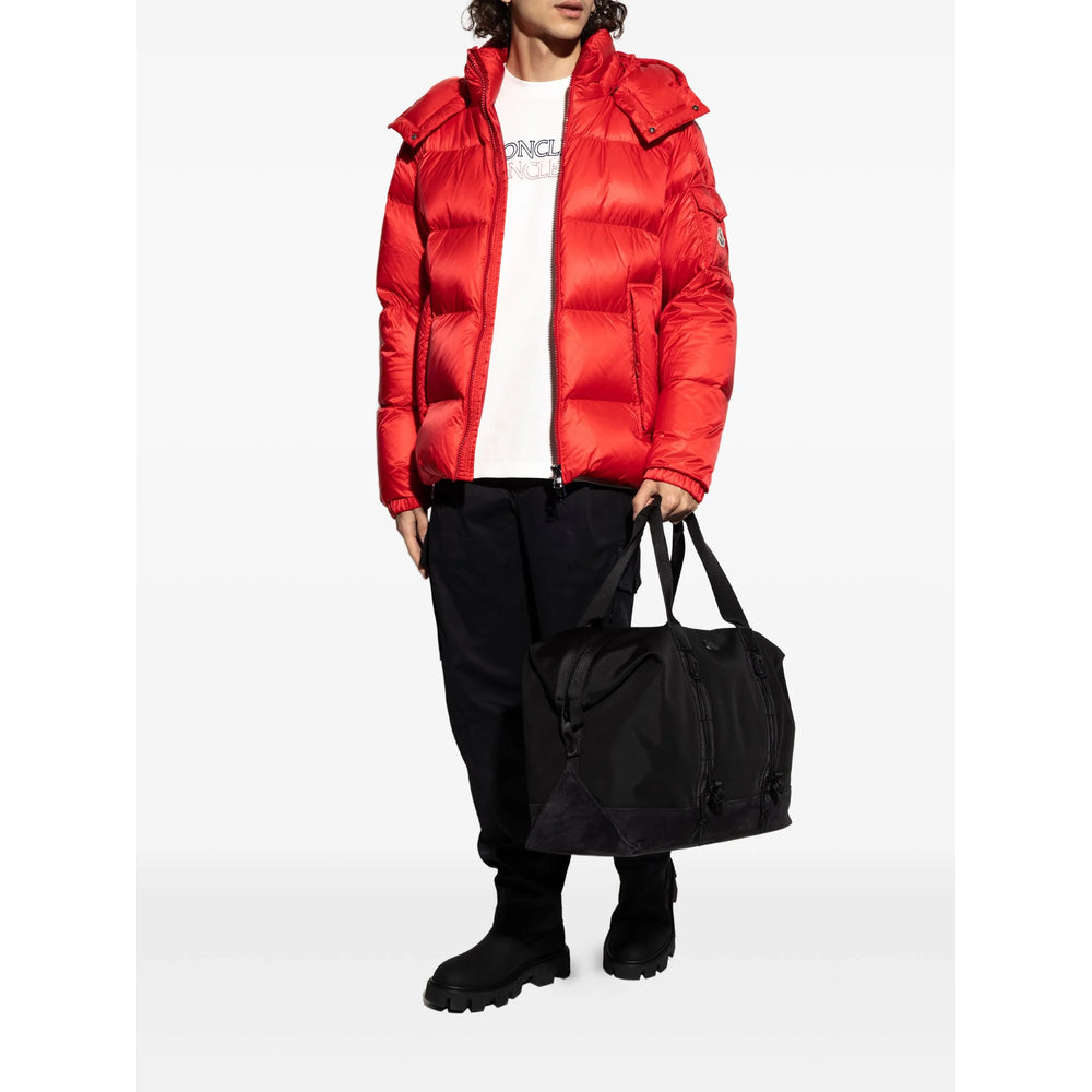 Red Quilted Storm Jacket