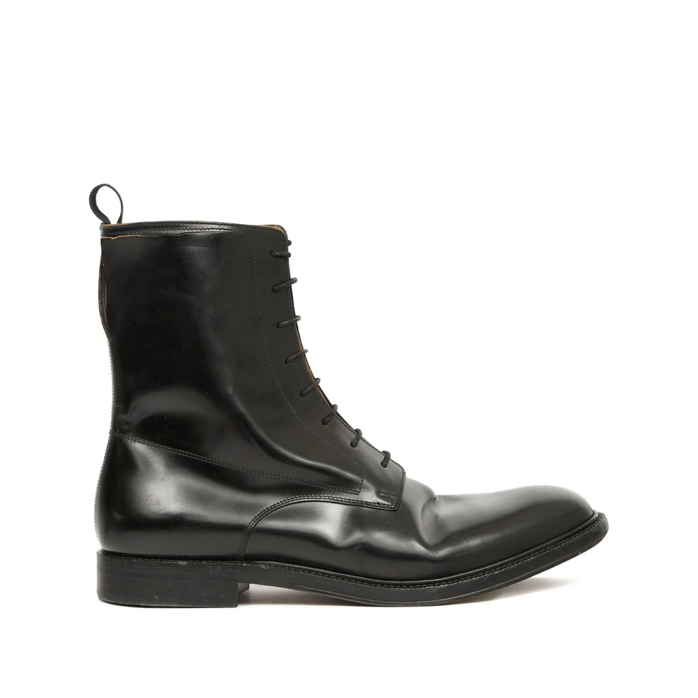Round Toe Lace Boot