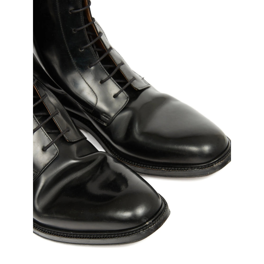 Round Toe Lace Boot