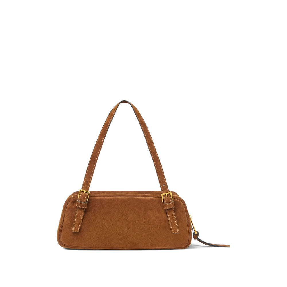 Suede Envelope Bag