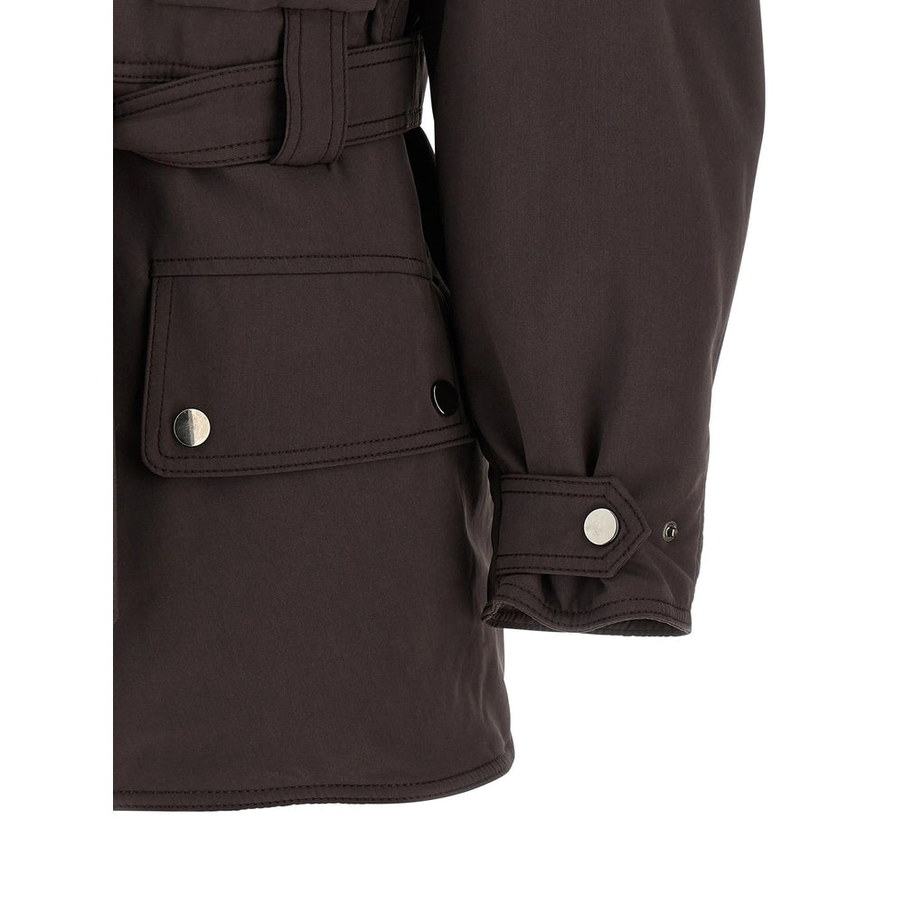 Snap Fasten Utility Jacket