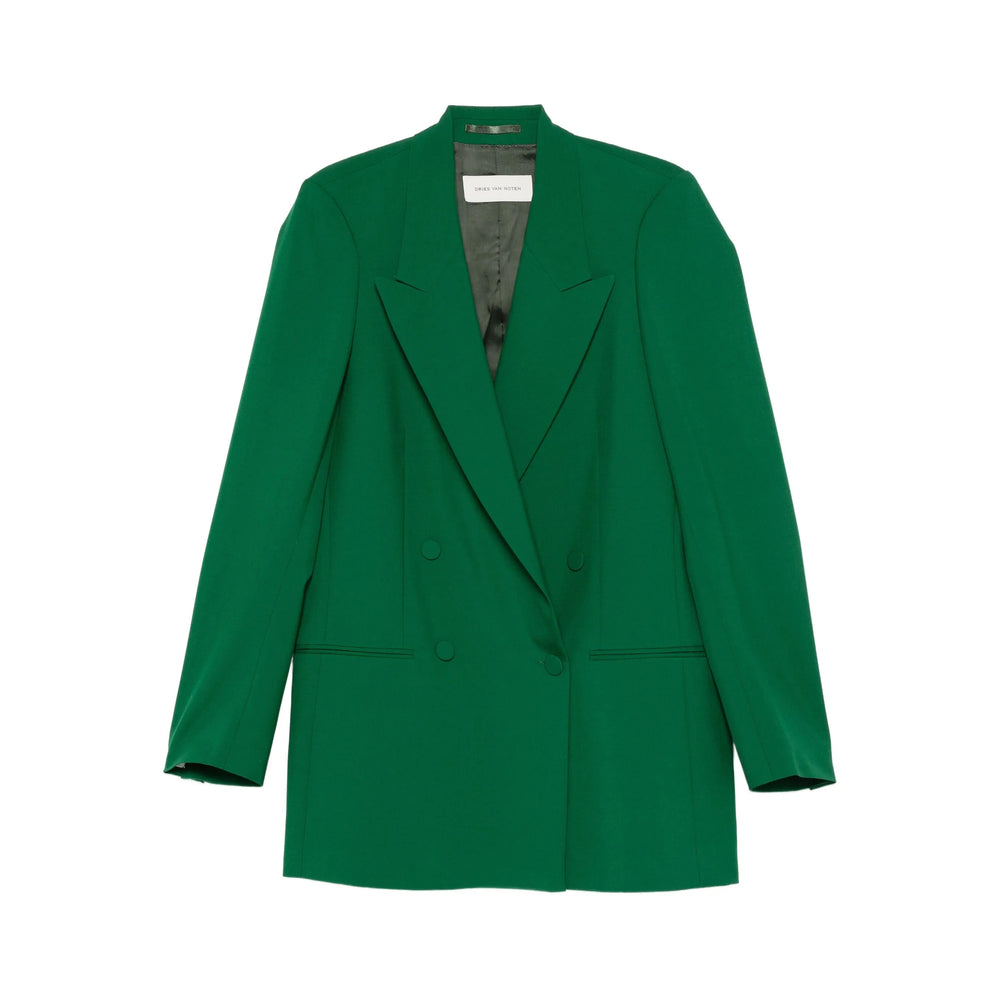 Peak Lapel Double Breasted Jacket