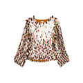 Cropped Sequin Top