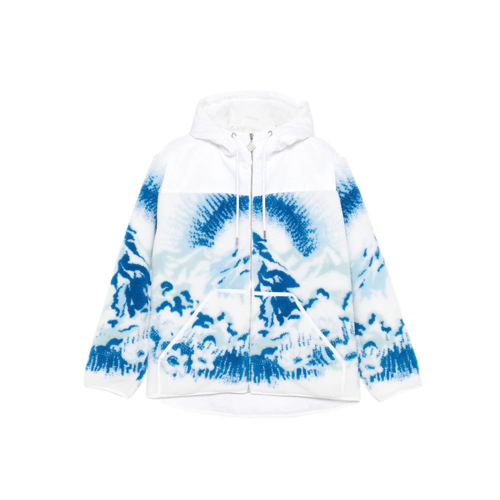 Printed Drawstring Jacket
