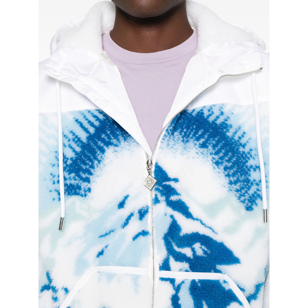 Printed Drawstring Jacket
