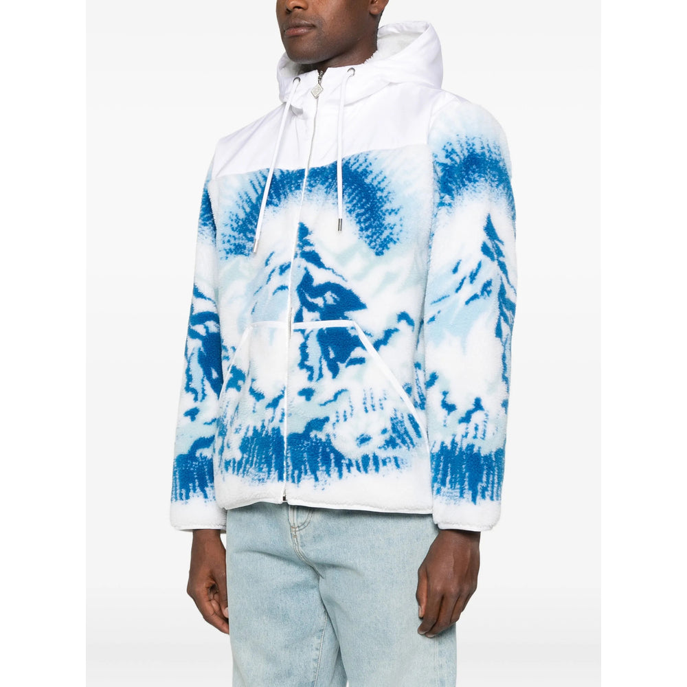Printed Drawstring Jacket