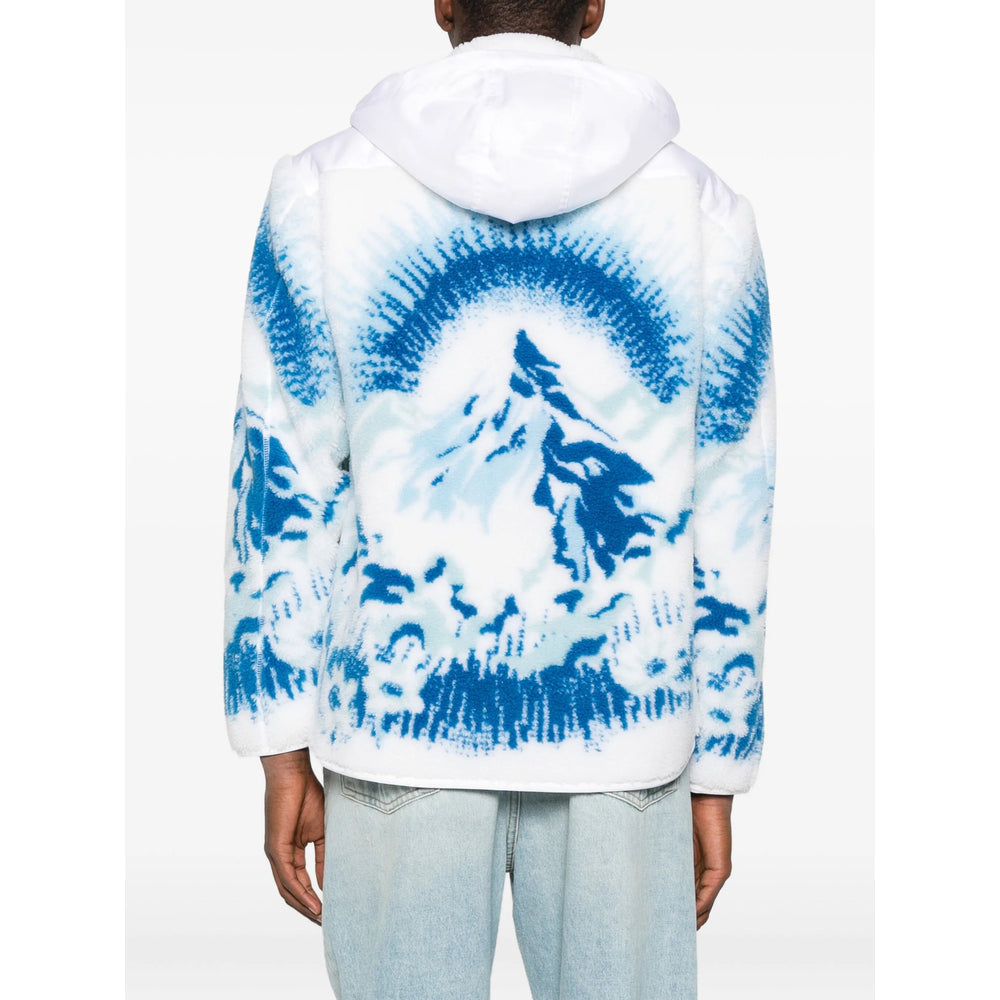 Printed Drawstring Jacket