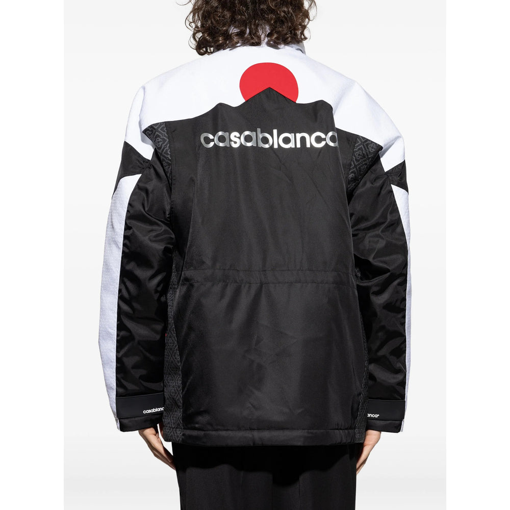 Sleek Black Panel Jacket