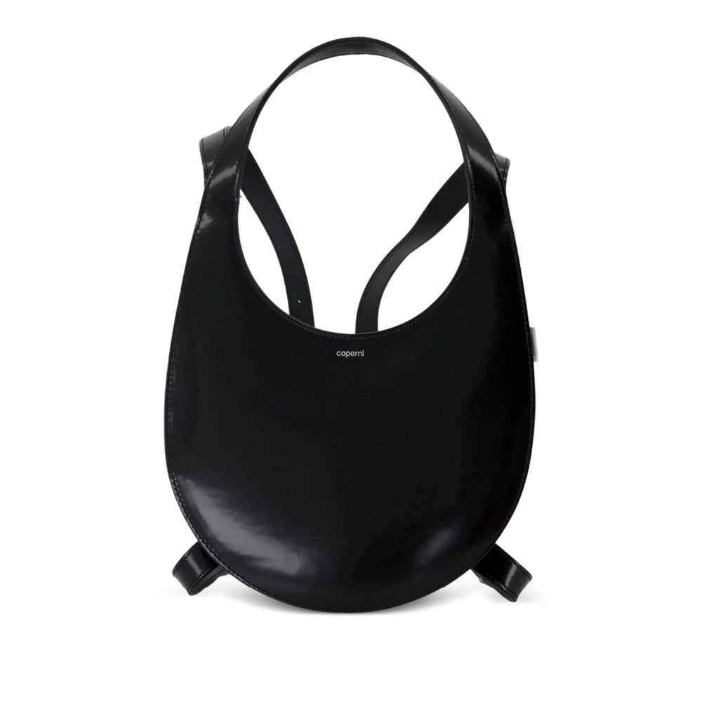 Black Calfskin Adjustable Zip Wallet