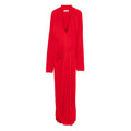 Crimson Drape Coat