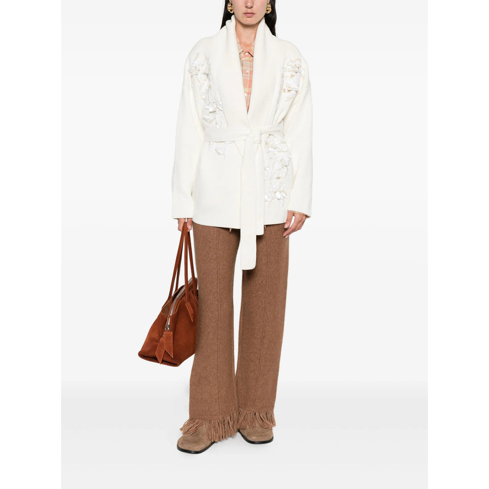 Earth Tone Panel Sweater