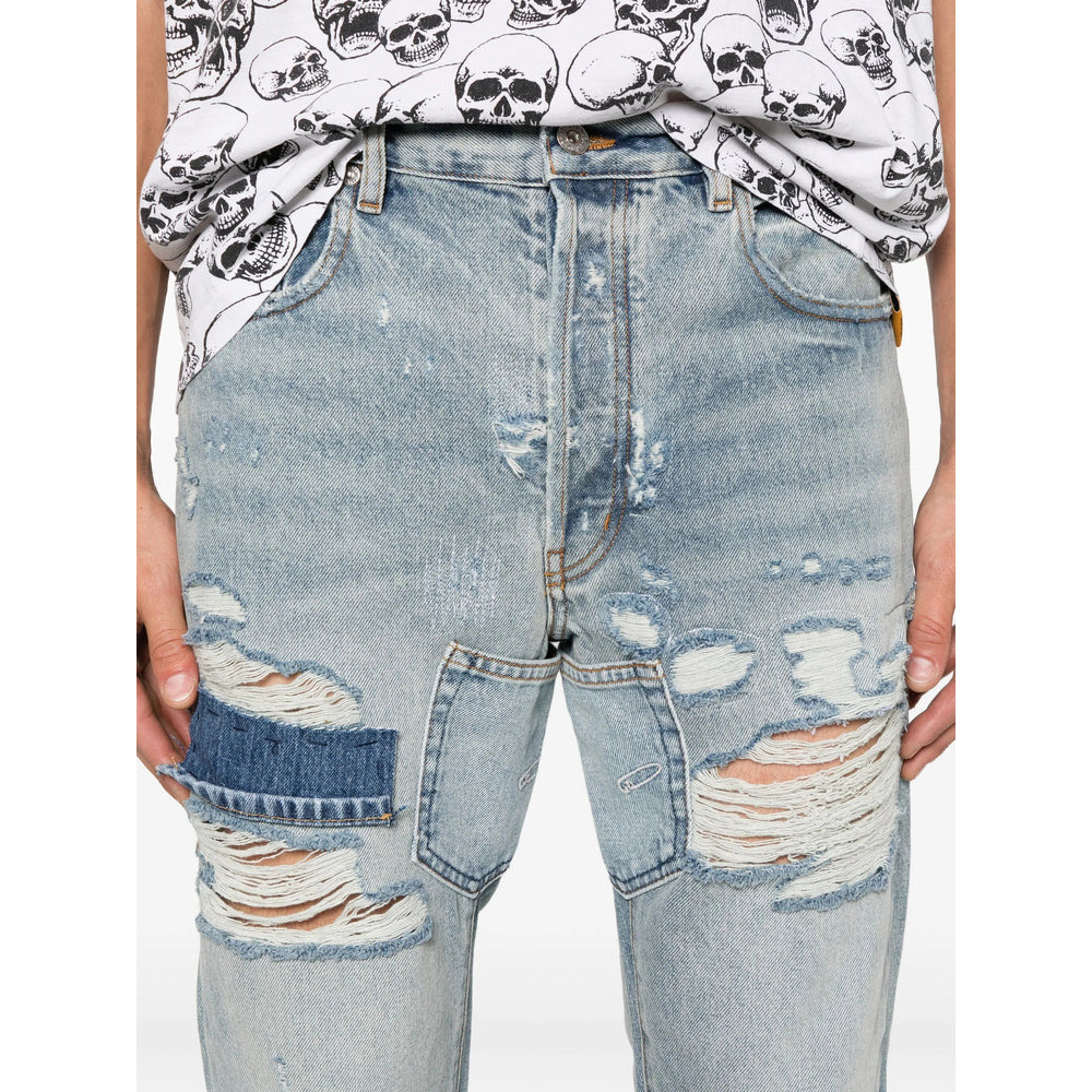 Soft Denim Button Jacket