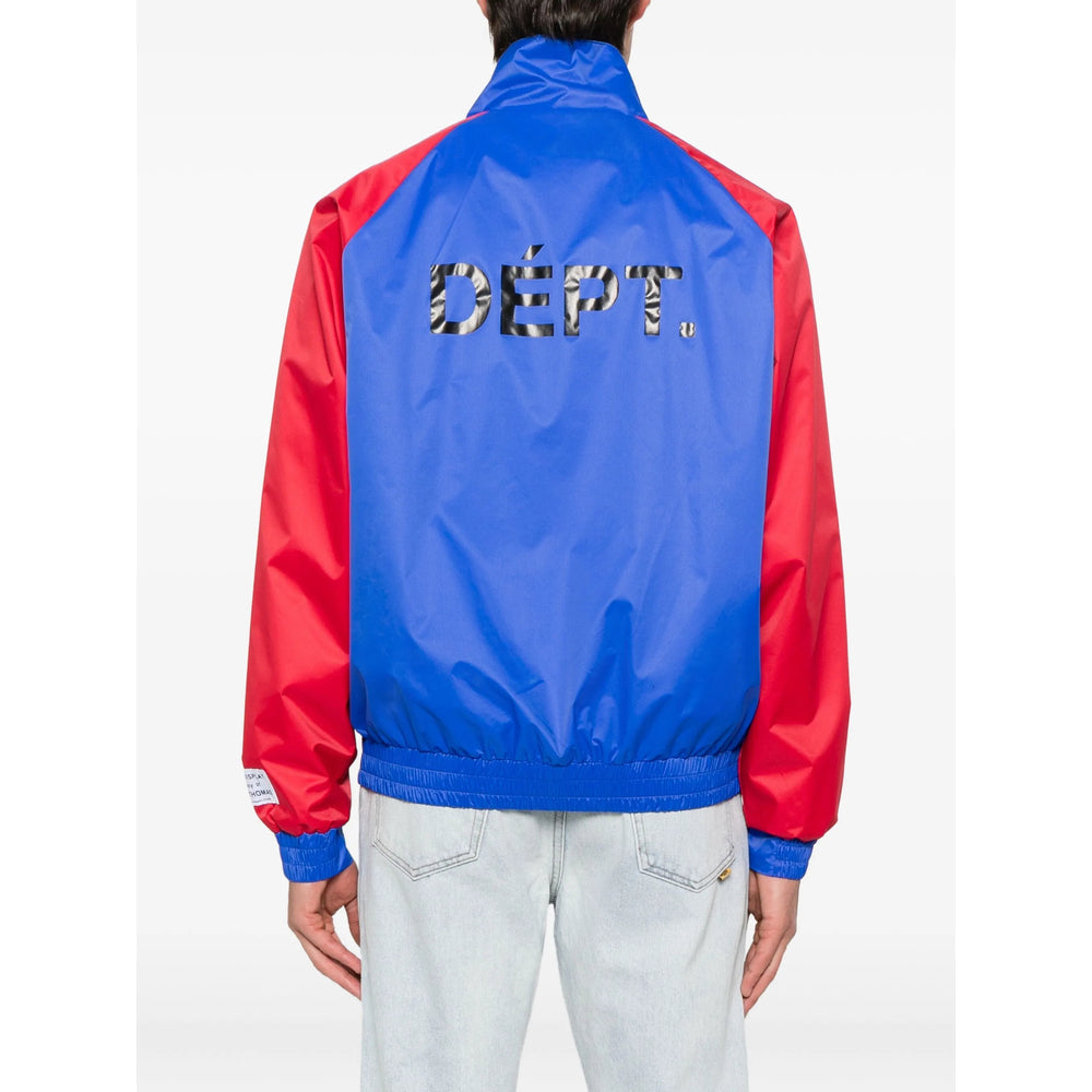 Colour-blocked Nylon Jacket