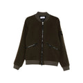 Dark Green Poly Wool Sports Jacket