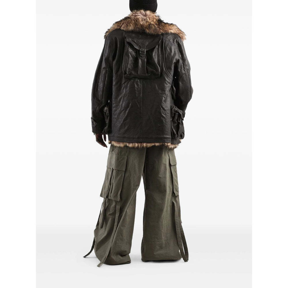 Adjustable Green Utility Pant